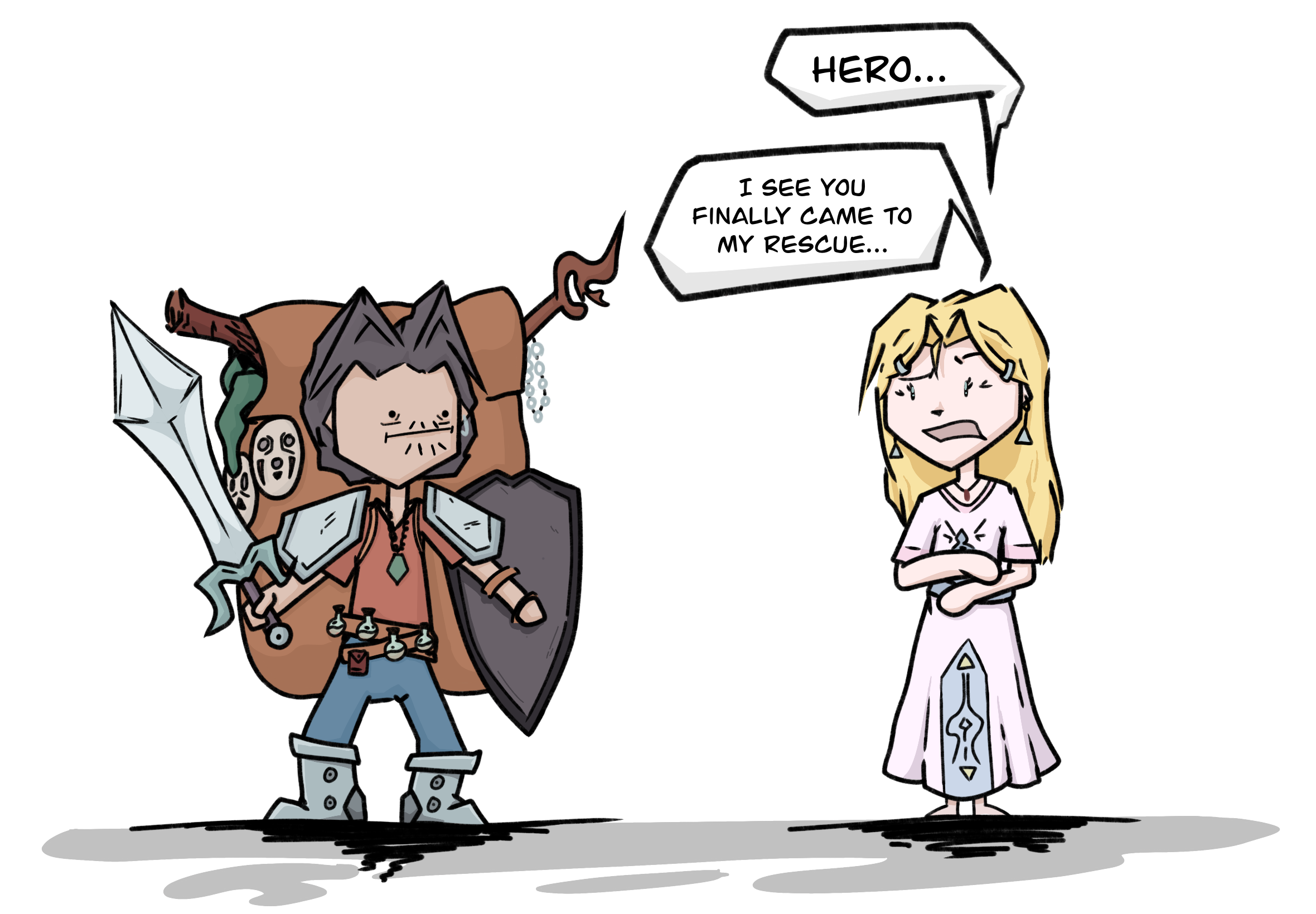 YOU DID IT ZELDA. I CARE ABOUT YOUR OPEN WORLD.